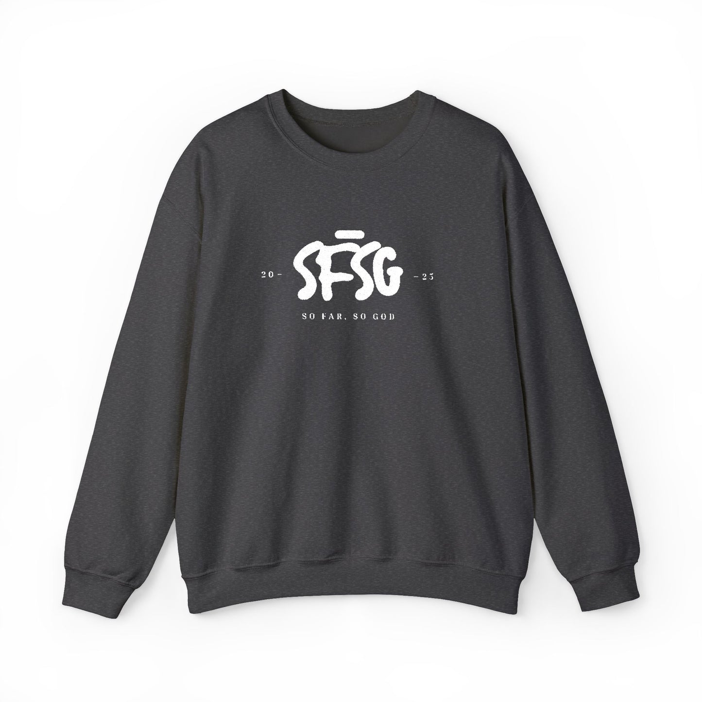 SFSG Unisex Embroidery Sweatshirt : WHITE CLASSIC