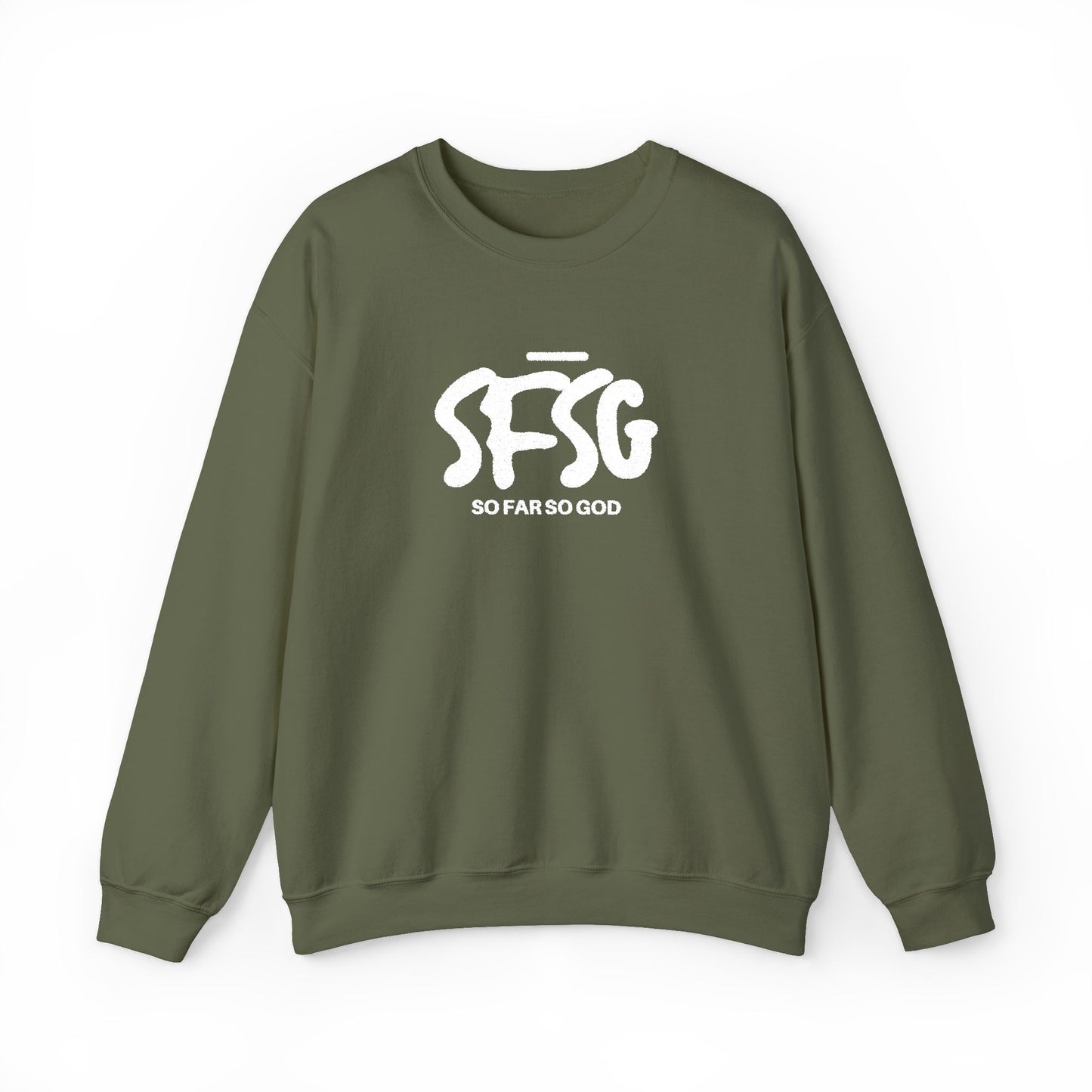 SFSG Unisex Sweatshirt : LOGO WHITE (Embroidery)