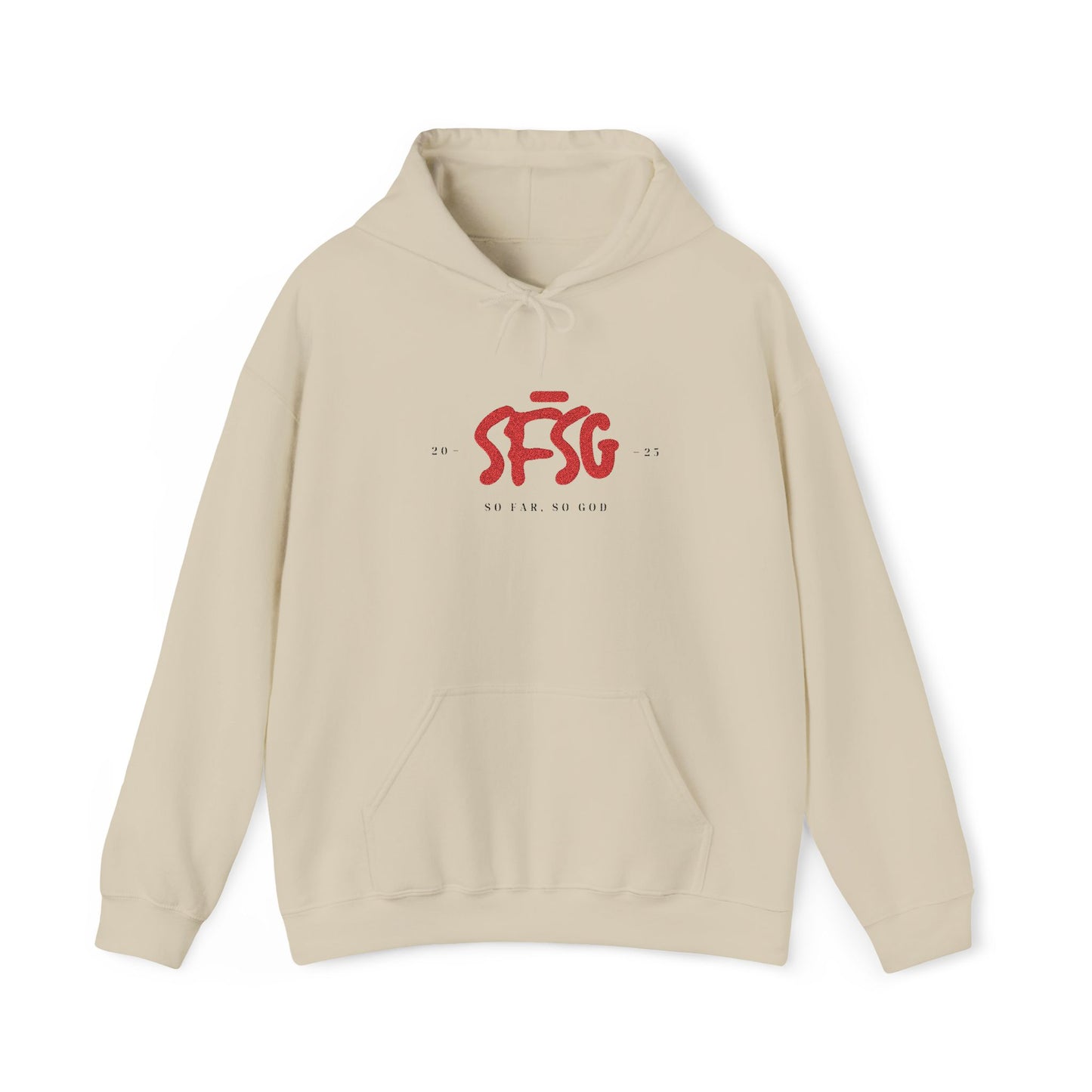 SFSG Unisex Hoody: LOGO RED CLASSIC (Embroidery)