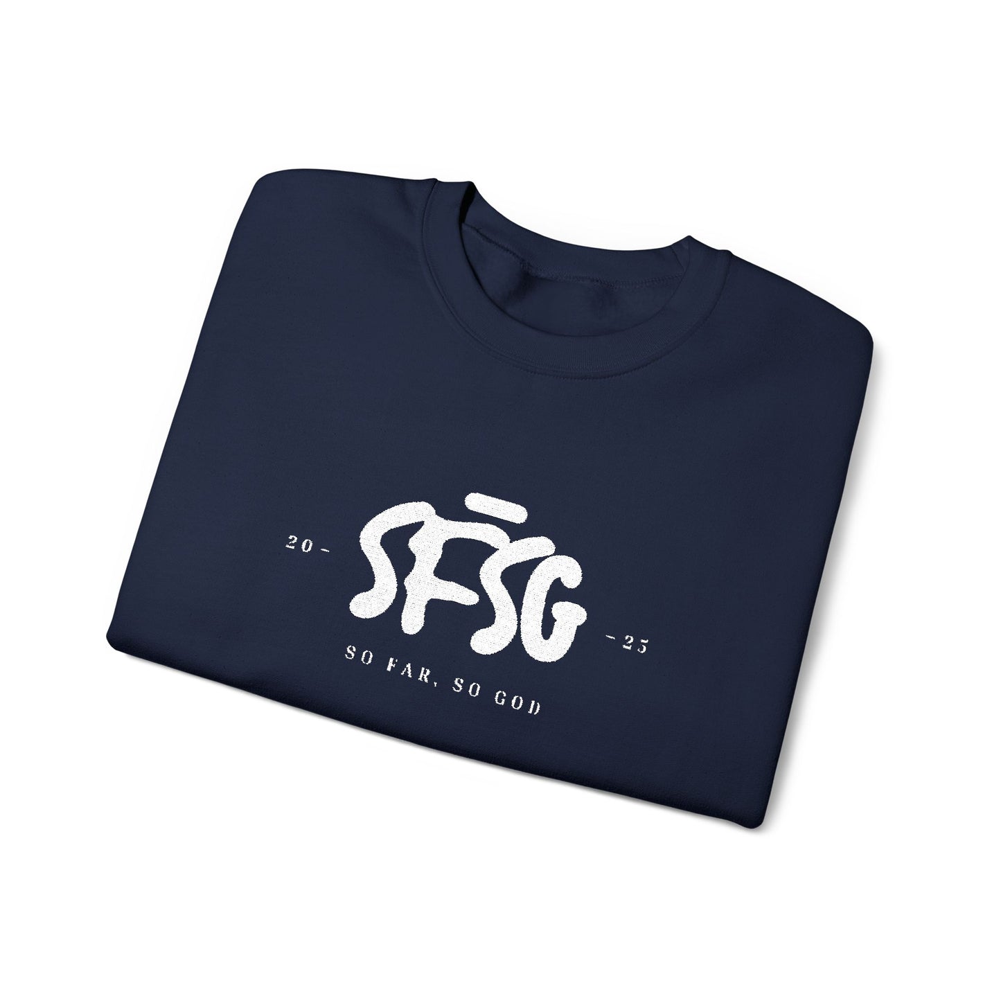 SFSG Unisex Embroidery Sweatshirt : WHITE CLASSIC